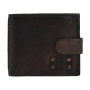 Чоловічий шкіряний портмоне Ashwood Leather 1780 Brown
