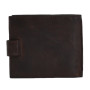 Чоловічий шкіряний портмоне Ashwood Leather 1780 Brown