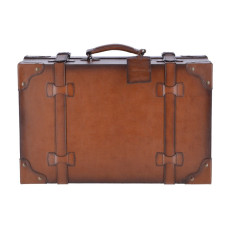 Урожай шкіряний чемодан Ashwood Leather Morgan Tan