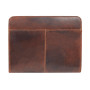 Коричнева шкіряна папка для документів Ashwood Leather Noah Vintage Tan