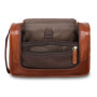 Несесер шкіряний із гладкої шкіри Ashwood Leather 89145 Chestnut Brown
