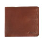 Тонкий шкіряний портмоне чоловічий Ashwood 1882 Chestnut