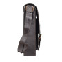 Чоловіча шкіряна сумка через плече із клапаном Ashwood Leather Josh Dark Brown
