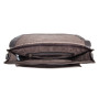 Чоловіча шкіряна сумка через плече із клапаном Ashwood Leather Josh Dark Brown