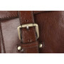 Чоловіча шкіряна сумка через плече із клапаном Ashwood Leather Josh Chestnut Brown