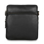 Чоловіча шкіряна сумка через плече Ashwood M52 Black
