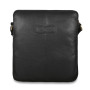 Чоловіча шкіряна сумка через плече Ashwood M52 Black