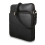 Чоловіча шкіряна сумка через плече Ashwood M52 Black