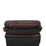 Чоловіча шкіряна сумка через плече Ashwood M52 Black