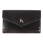 Гаманець жіночий з натуральної шкіри Ashwood V62 Black
