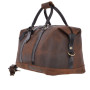 Велика дорожня сумка із вінтажної шкіри Ashwood Marcus Holdall Brown