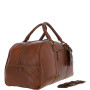 Шкіряна дорожня сумка коричневого кольору Ashwood Leather M-58 Tan