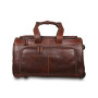 Шкіряна дорожня сумка-валіза на колесах Ashwood Leather 8146 Brown