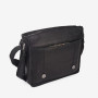 Чорна горизонтальна сумка через плече Hill Burry HB4091A