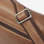 Руда шкіряна сумка через плече Hill Burry HB3062 Brown