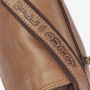 Руда шкіряна сумка через плече Hill Burry HB3062 Brown