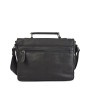 Шкіряна сумка-портфель міні Hill Burry 6198HB Black
