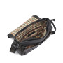 Шкіряна сумка-портфель міні Hill Burry 6198HB Black