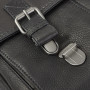 Шкіряна сумка-портфель міні Hill Burry 6198HB Black