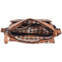 Чоловіча сумка через плече із натуральної шкіри Hill Burry 3076/10024HB Brown