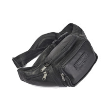 Сумка чоловіча зі шкіри Hill Burry 3044 HB/Black