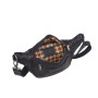 Стильная напоясная сумка из натуральной кожи Hill Burry HB15082 Black
