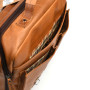 Большая кожаная сумка-портфель для ноутбука 17 дюймов Hill Burry HB3237B