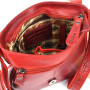 Красная мужская сумка через плечо из винтажной кожи Hill Burry HB6154R