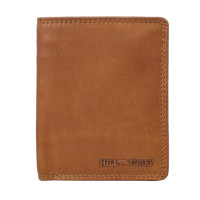 Мужской кожаный портмоне Hill Burry коричневий 5125HB Brown