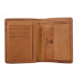 Мужской кожаный портмоне Hill Burry коричневий 5125HB Brown