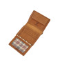 Мужской кожаный портмоне Hill Burry коричневий 5125HB Brown