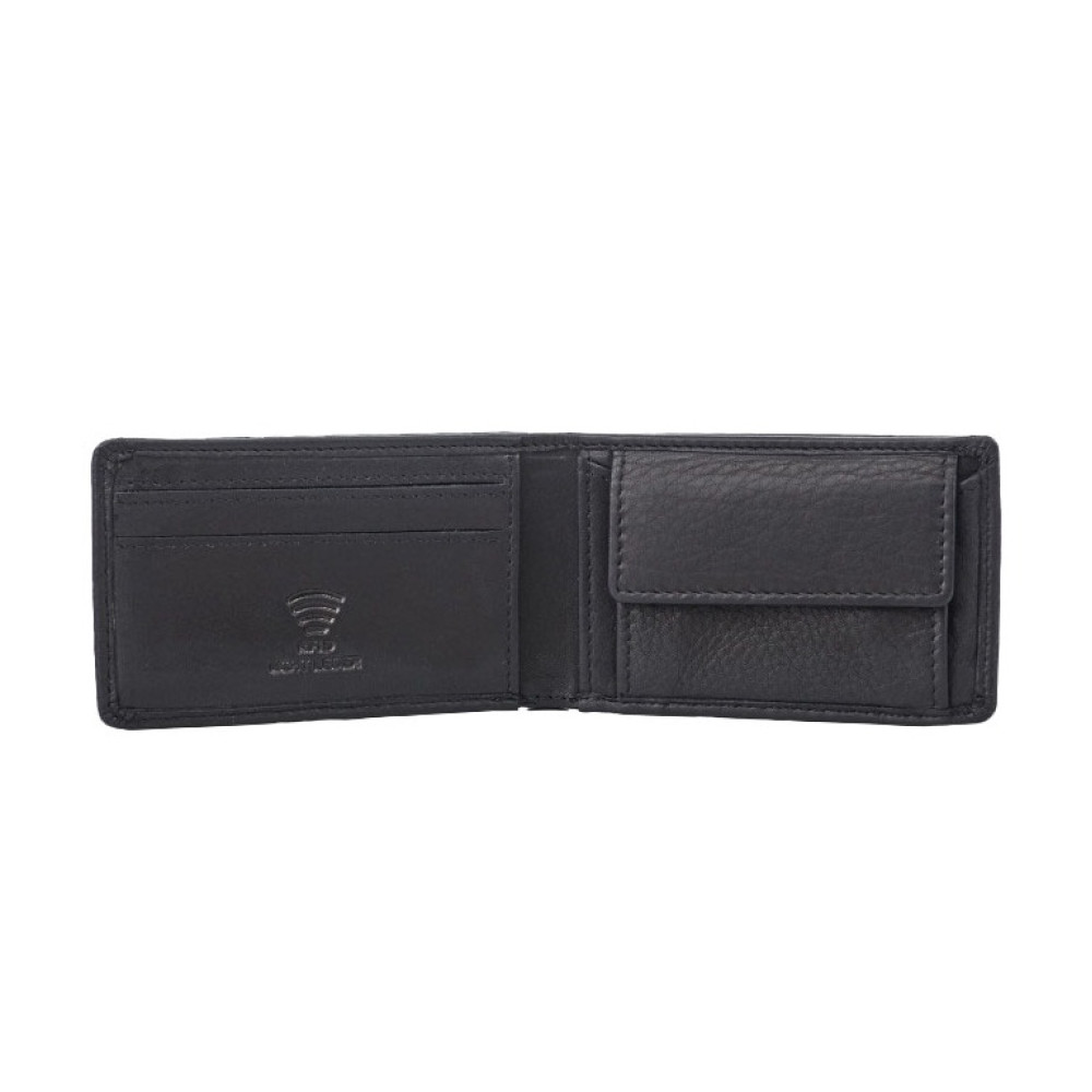 Кошелек-картхолдер Hill Burry 19053HB Black (Crazy Horse)