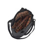 Стильная сумка-рюкзак из натуральной кожи Hill Burry HB4065Black