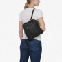 Стильная сумка-рюкзак из натуральной кожи Hill Burry HB4065Black