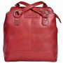 Стильная сумка-рюкзак из натуральной кожи Hill Burry HB4065Red