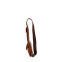 Нестандартная кожаная сумка кросс-слинг HILL BURRY HB3338 Brown