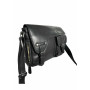 Мужская кожаная сумка через плечо HILL BURRY 3174 Black