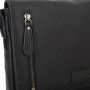 Чорна шкіряна сумка через плече із клапаном HILL BURRY - VC10041HB Black