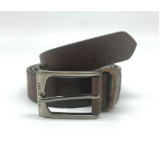 Коричневий шкіряний чоловічий ремінь Hill burry HB3044/30brown