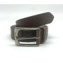 Коричневий шкіряний чоловічий ремінь Hill burry HB3044/30brown