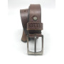 Коричневий шкіряний чоловічий ремінь Hill burry HB3044/30brown