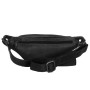 Чорна поясна сумка із натуральної телячої шкіри Hill Burry HB3314 Black
