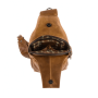 Шкіряна сумка-слінг терракотового кольору Hill Burry HB6101Brown