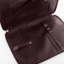 Коричневая кожаная папка для документов Newery N9005GC