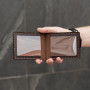 Кожаная обложка на удостоверение УБД Newery N0001KC коричневая