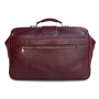 Елітний шкіряний саквояж зі шкіряною підкладкою Newery N8051Bordo