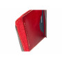 Кожаная визитница красного цвета Newery N3016GR