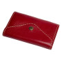 Кожаная визитница красного цвета Newery N3016GR