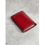 Кожаная визитница красного цвета Newery N3016GR