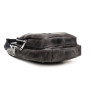 Серая сумка слинг из натуральной кожи Newery N9012KTJ